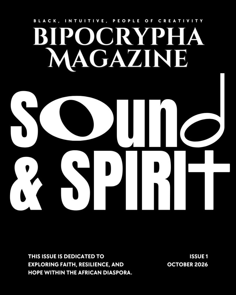 BIPOCRYPHA Magazine Issue 1: Sound and Spirit (cover)